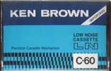 Compact Cassette Ken Brown LN 60 Type I Normal Argentina