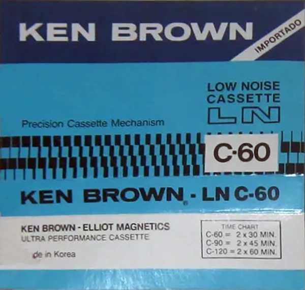Compact Cassette Ken Brown LN 60 Type I Normal Argentina