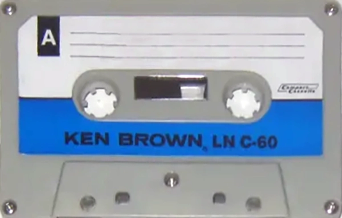Compact Cassette Ken Brown LN 60 Type I Normal Argentina