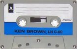 Compact Cassette Ken Brown LN 60 Type I Normal Argentina