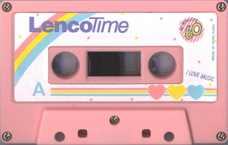 Compact Cassette Lenco Time 60 Type I Normal 1986 Hong Kong