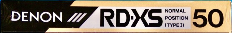 Compact Cassette Denon RD-XS 50 "RD-XS50P" Type I Normal 1990 Japan