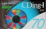 Compact Cassette TDK CDing 1 70 "CD1-70A" Type I Normal 1993 Japan