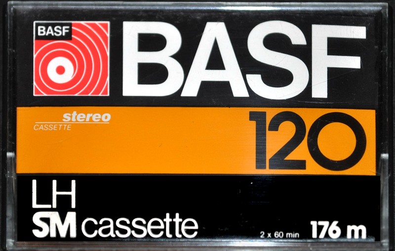 Compact Cassette BASF LH 120 Type I Normal 1978 USA