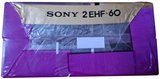 2 pack Sony EHF 60 Type II Chrome 1978 USA