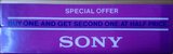 2 pack Sony EHF 60 Type II Chrome 1978 USA