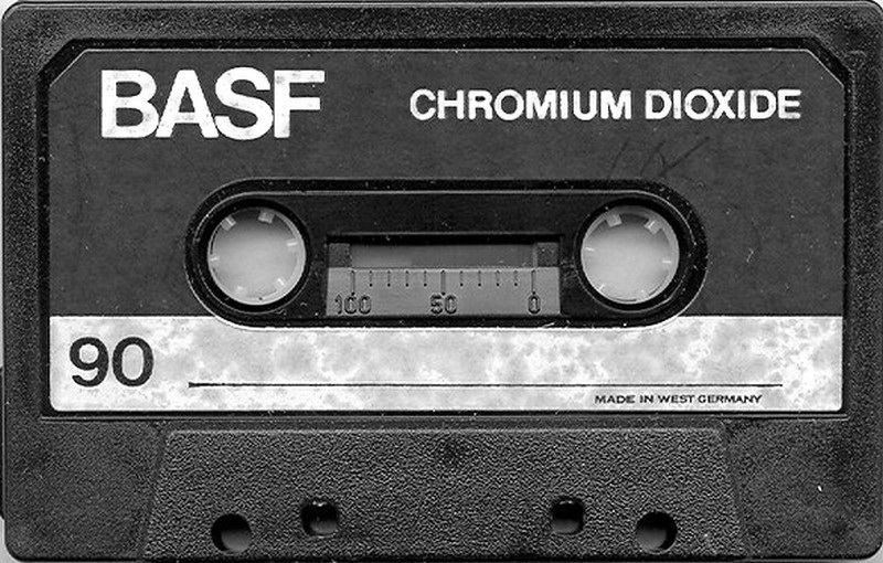 Compact Cassette: BASF  - Chromium Dioxide 90