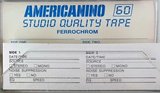 Compact Cassette Americanino 60 "United Workers of Americaniono" Type III Ferro Chrome Italy
