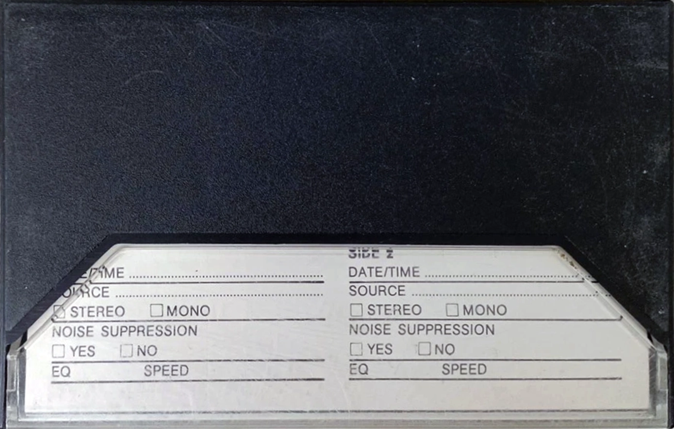 Compact Cassette Americanino 60 "United Workers of Americaniono" Type III Ferro Chrome Italy