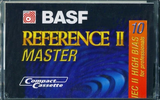 Compact Cassette BASF Reference II Master 10 Type II Chrome 1995 Europe
