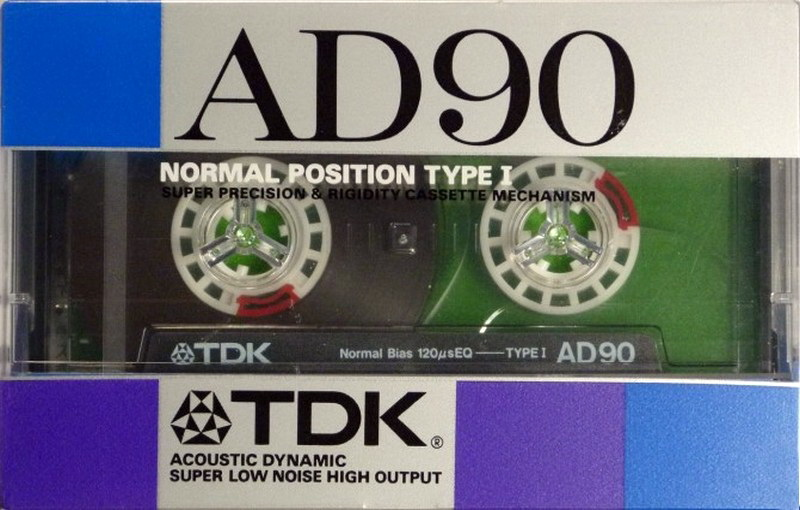 Compact Cassette: TDK  - AD 90