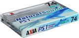 Compact Cassette AXIA PS-I / PS-1 74 "PS1Q 74" Type I Normal 2002 Japan