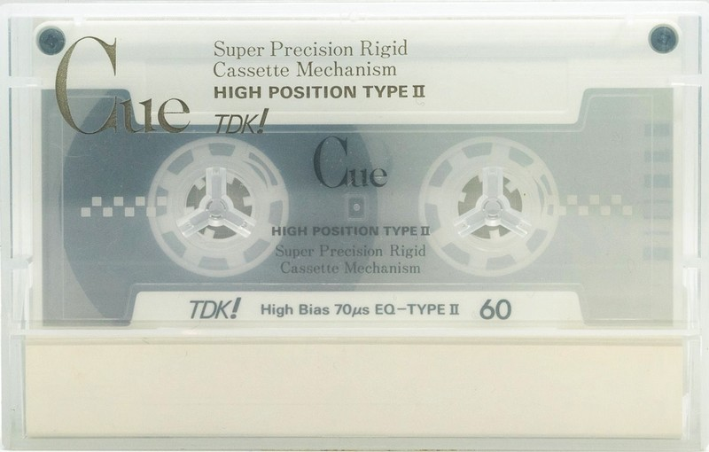 Compact Cassette: TDK  - CUE 60