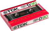 Compact Cassette TDK D 90 Type I Normal 1985 USA