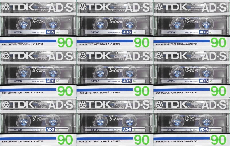 Compact Cassette: TDK  - AD-S 90