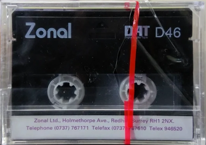 Digital Audio Tape Zonal 46 Type IV Metal Europe
