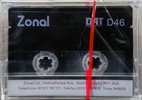 Digital Audio Tape Zonal 46 Type IV Metal Europe