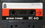 Compact Cassette Star Tone ST 60 Type I Normal Japan