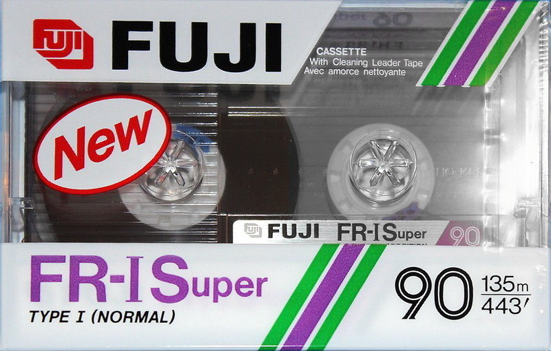 Compact Cassette Fuji FR-I Super 90 Type I Normal 1988 Europe