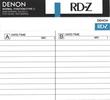Compact Cassette Denon RD-Z 100 "RD-Z100N" Type I Normal 1988 Japan