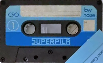 Compact Cassette Superpila 90 Type I Normal Italy