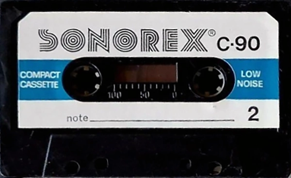 Compact Cassette Sonorex 90 Type I Normal Unknown Country