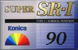 Compact Cassette Konica SR-I 90 Type I Normal 1996 Europe