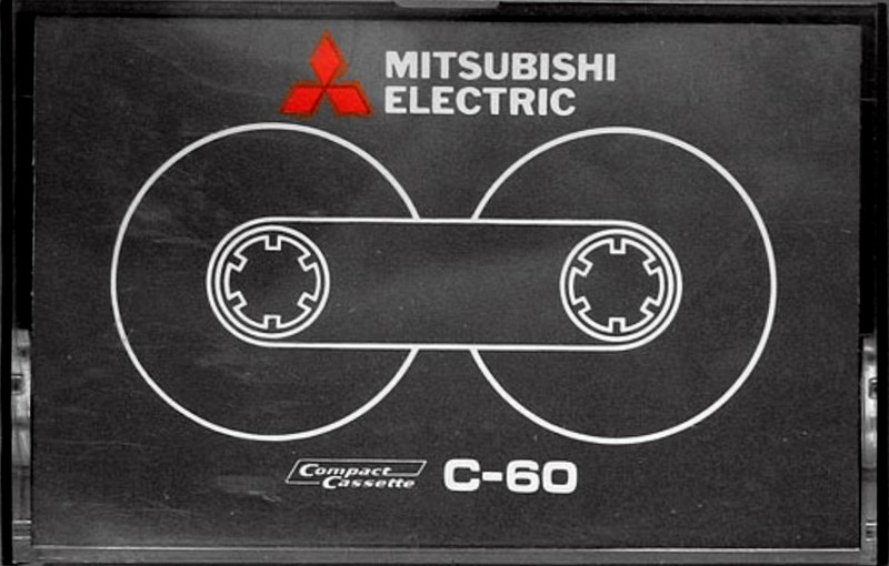 Compact Cassette Mitsubishi Electric 60 Type I Normal Japan