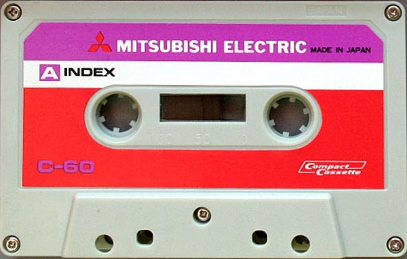 Compact Cassette Mitsubishi Electric 60 Type I Normal Japan