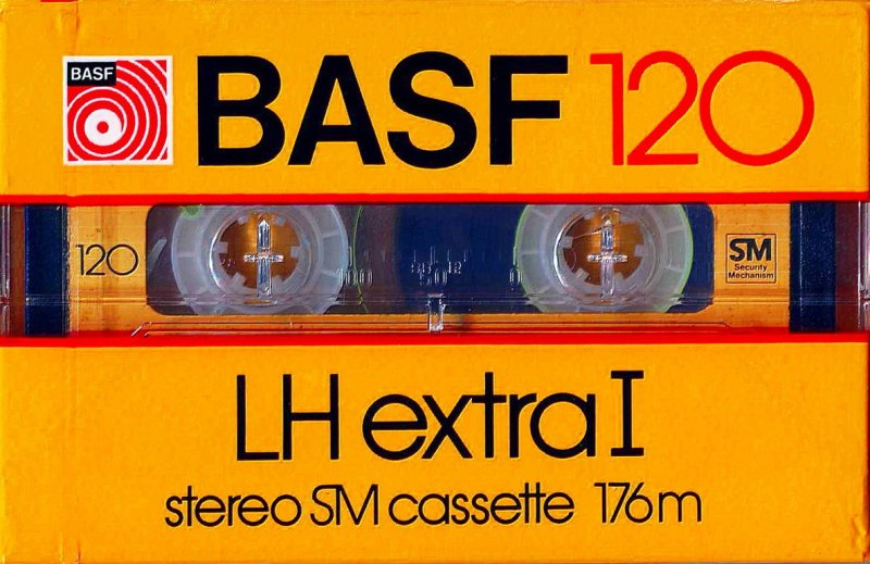 Compact Cassette BASF LH Extra I 120 Type I Normal 1982 Europe