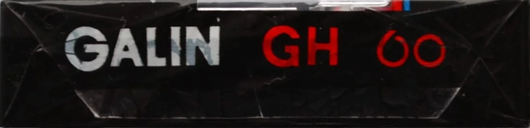 Compact Cassette Galin GH 60 Type I Normal 1990 China