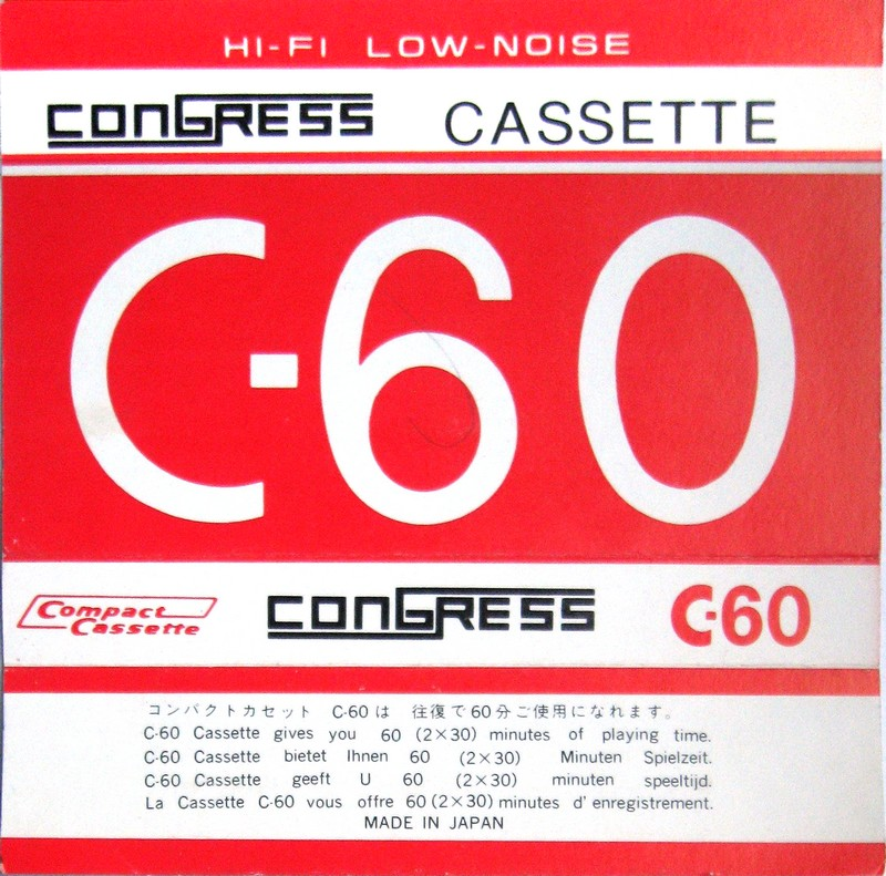 Compact Cassette:  Congress -  60