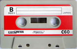 Compact Cassette Congress 60 Type I Normal 1979 Japan