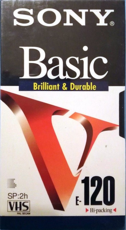 VHS, Video Home System: Sony  - Basic 120