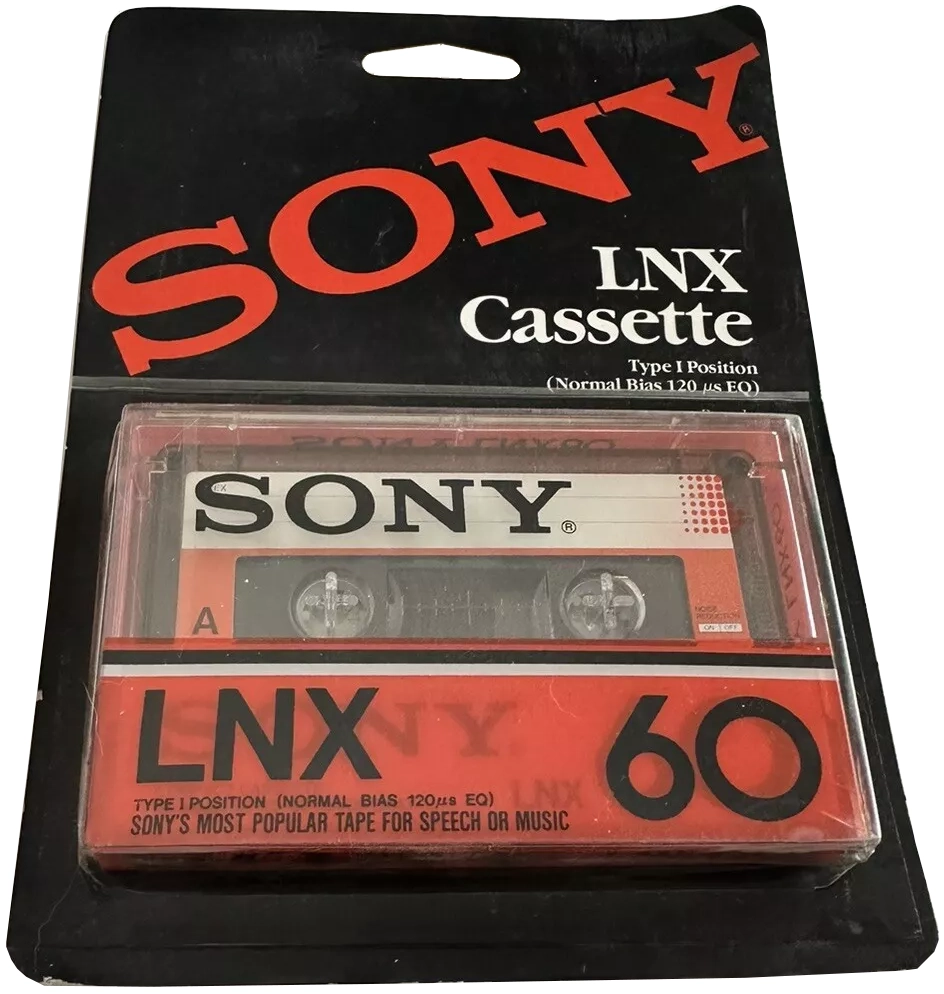 Blister Sony LNX 60 Type I Normal 1982 USA