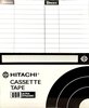Compact Cassette Hitachi UDR 46 Type I Normal 1973 Japan