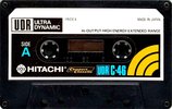 Compact Cassette Hitachi UDR 46 Type I Normal 1973 Japan