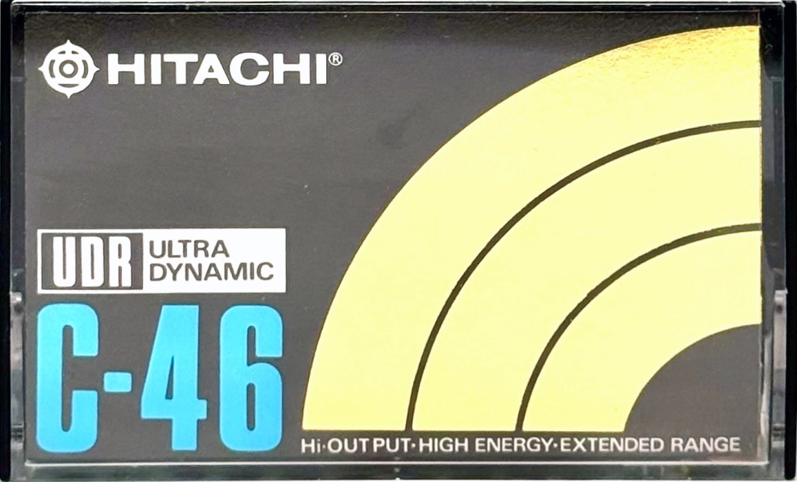 Compact Cassette Hitachi UDR 46 Type I Normal 1973 Japan
