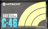 Compact Cassette Hitachi UDR 46 Type I Normal 1973 Japan