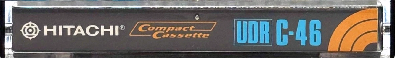 Compact Cassette Hitachi UDR 46 Type I Normal 1973 Japan