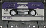 Compact Cassette Philips Ferro 60 "Specialist" Type I Normal 1978 Netherlands