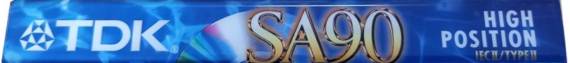 Compact Cassette TDK SA 90 "SA-90EB" Type II Chrome 1997 Worldwide