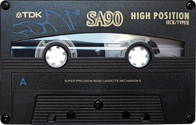 Compact Cassette TDK SA 90 "SA-90EB" Type II Chrome 1997 Worldwide