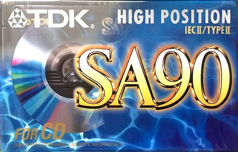 Compact Cassette: TDK  - SA 90