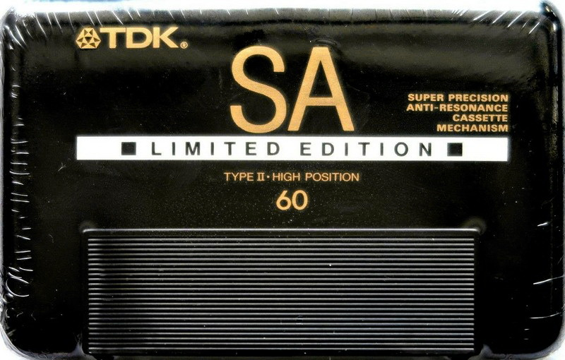 Compact Cassette: TDK  - SA 60