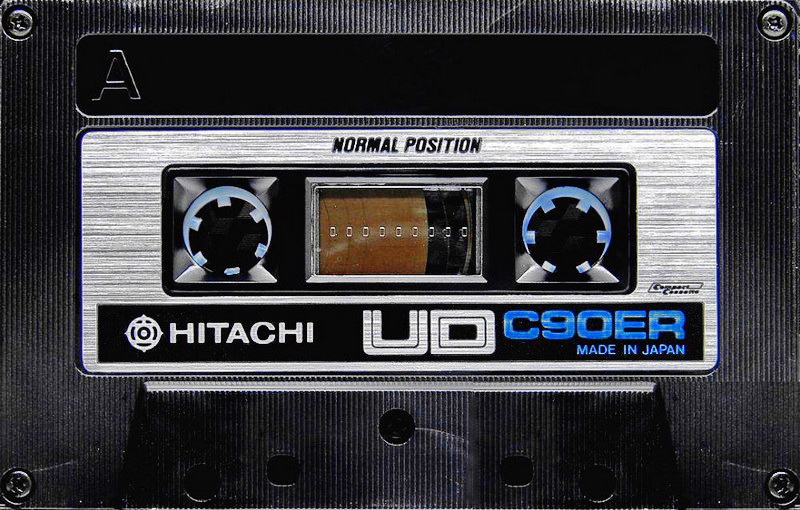 Compact Cassette Hitachi UD 90 "C90ER" Type I Normal 1977 Europe