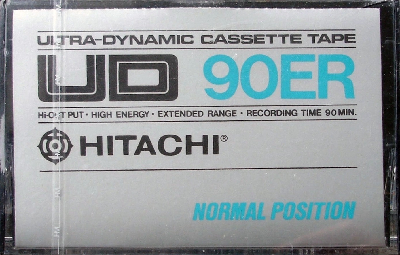 Compact Cassette Hitachi UD 90 "C90ER" Type I Normal 1977 Europe
