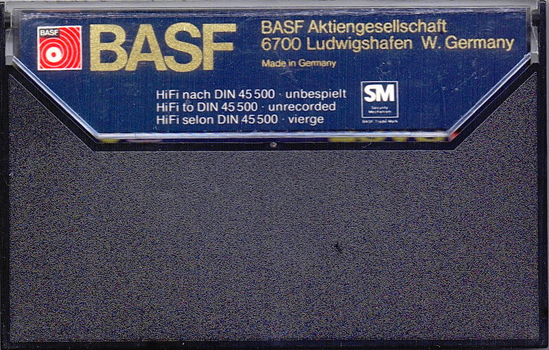 Compact Cassette BASF Ferrochrom 90 Type III Ferro Chrome 1977 Europe