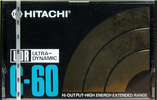 Compact Cassette Hitachi UDR 60 Type I Normal 1974 Japan