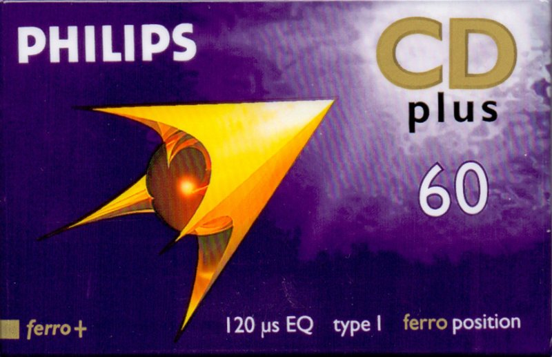 Compact Cassette: Philips  - CD Plus 60